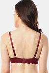 Amante Double Layered Wired Full Coverage Super Support Bra - Rio Red — thumbnail 3